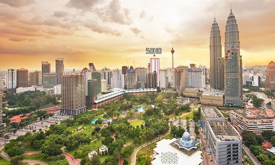 Soho Suites Klcc By Laberry Homestay Kuala Lumpur Exteriör bild